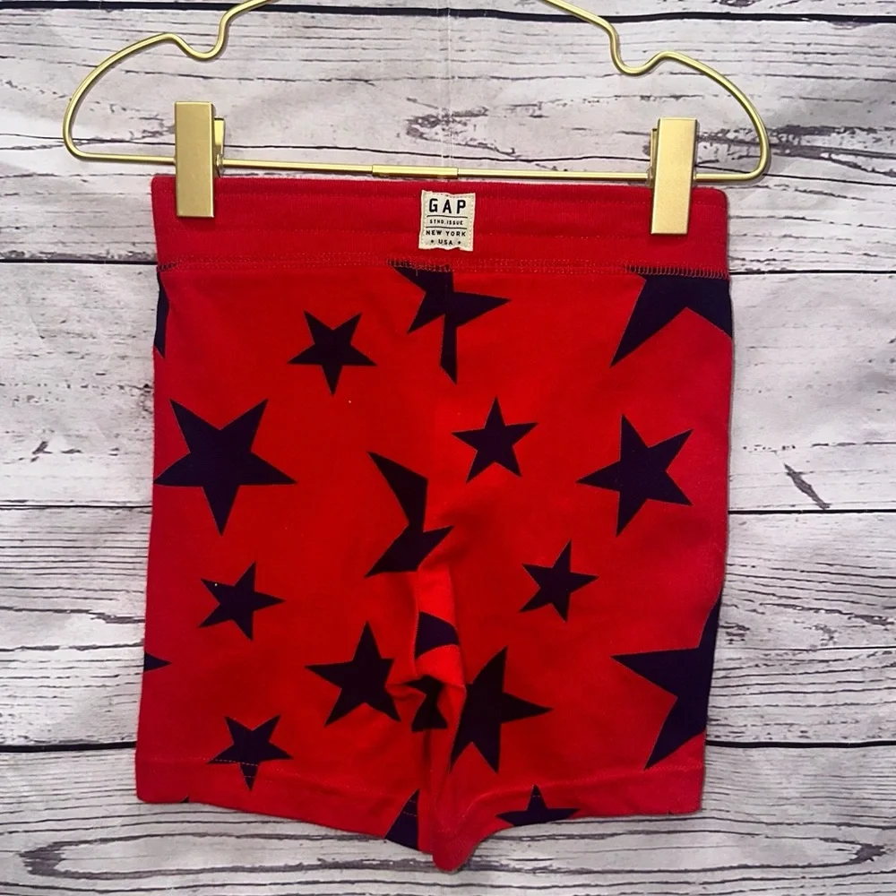 Baby Gap Boys Pull On Star Print Shorts Size 12-18 Months